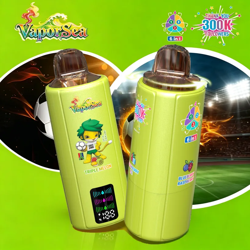 Vaporsea 300K Caladas Puffs 6 in 1 Comprar vape bdesechables al por mayor 8 Vaporsea 300K Caladas Puffs 6 in 1 Comprar vape