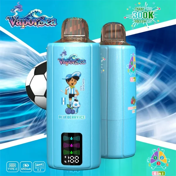 Vaporsea 300K Caladas Puffs 6 in 1 Comprar vape bdesechables al por mayor 11 Vaporsea 300K Caladas Puffs 6 in 1 Comprar vape