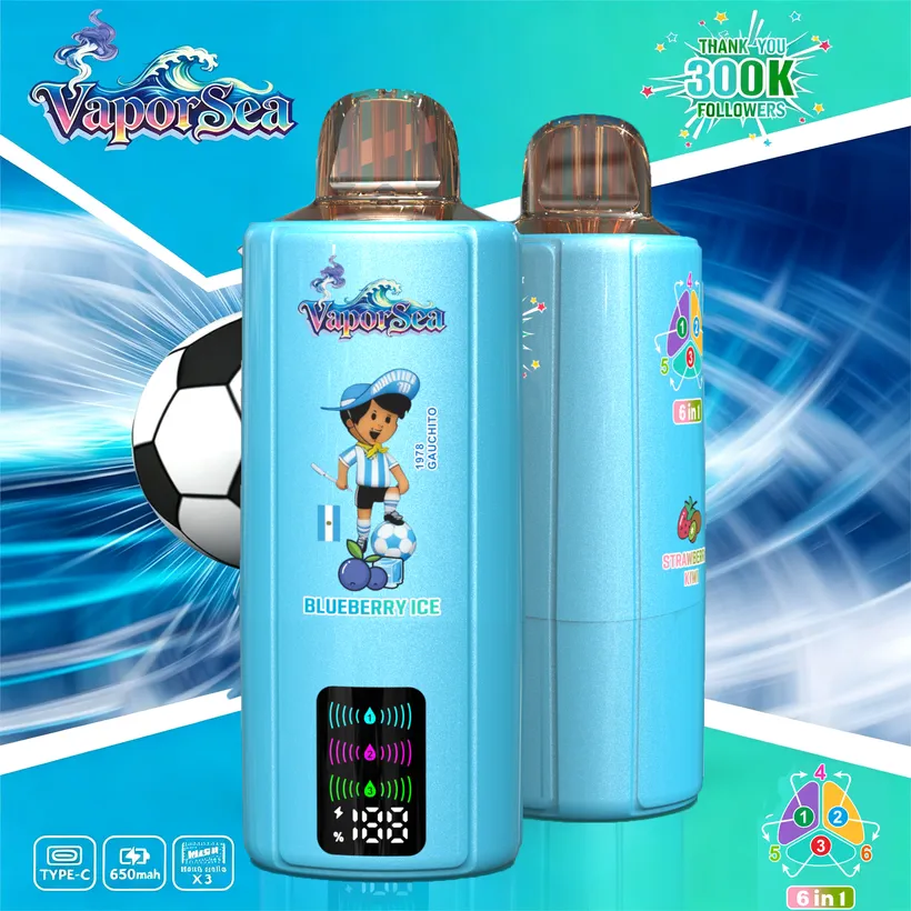 Vaporsea 300K Caladas Puffs 6 in 1 Comprar vape bdesechables al por mayor 4 Vaporsea 300K Caladas Puffs 6 in 1 Comprar vape