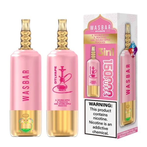 Wasbar 150K Caladas Puff 3 in 1 DTL Vaping Comprar Vape Cigarrillo Electrónico Desechable Almacén Europa 15 Wasbar 150K Caladas Puff 3 in 1 DTL Vaping Comprar Vape