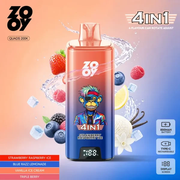 ZOOY 200K Caladas Puff 4 in 1 Comprar Vape