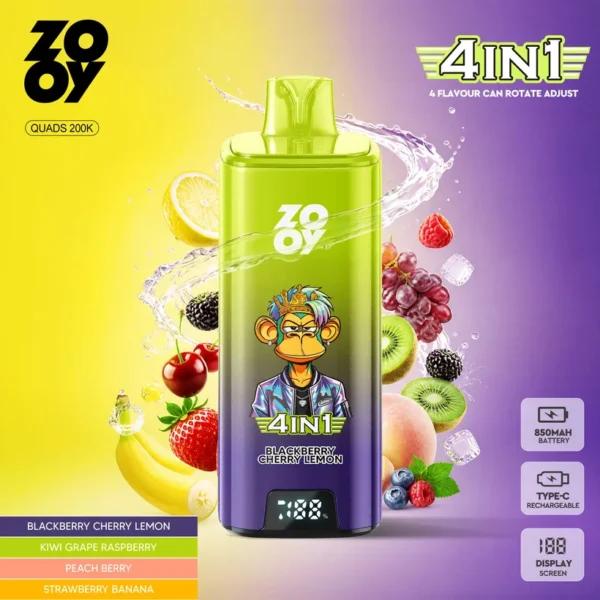 ZOOY 200K Caladas Puff 4 in 1 Comprar Vape