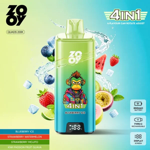 ZOOY 200K Caladas Puff 4 in 1 Comprar Vape
