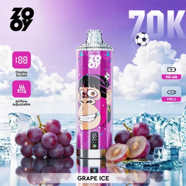 ZOOY 70K Caladas 70000 Puff Crystal Comprar Vape Cigarrillo Electrónico Desechable Almacén Europa 11 ZOOY 70K Caladas 70000 Puff Crystal Vape