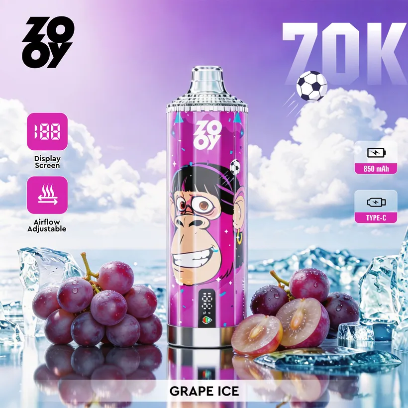 ZOOY 70K Caladas 70000 Puff Crystal Comprar Vape Cigarrillo Electrónico Desechable Almacén Europa 4 ZOOY 70K Caladas 70000 Puff Crystal Vape