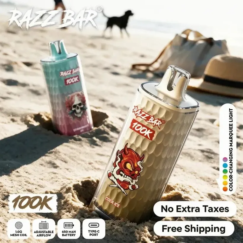 Razz Bar 100K Puffs Crystal Vape 11 1