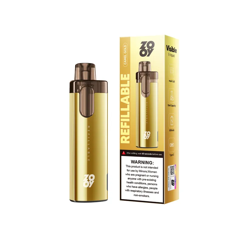 ZOOY Refillable Pod Empty Recargable Depósito de líquido visible Venta al por mayor Fábrica original Venta al por mayor en línea 7 ZOOY Refillable Pod