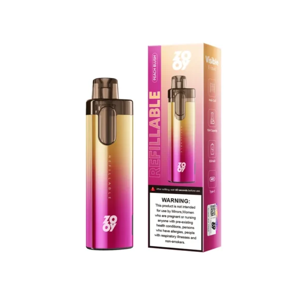 ZOOY Refillable Pod Empty Recargable Depósito de líquido visible Venta al por mayor Fábrica original Venta al por mayor en línea 13 ZOOY Refillable Pod