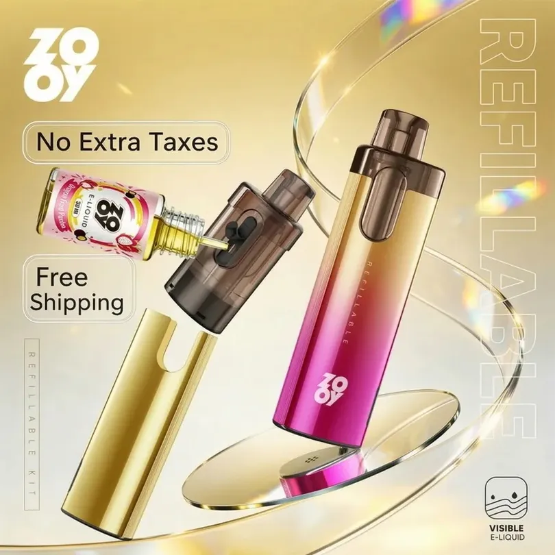 ZOOY Refillable Pod Empty Recargable Depósito de líquido visible Venta al por mayor Fábrica original Venta al por mayor en línea 1 ZOOY Refillable Pod