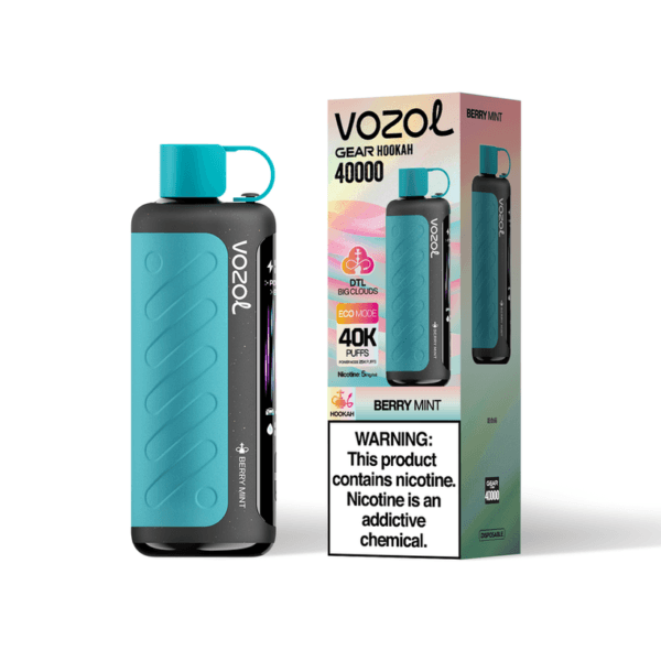 Vozol Gear Hookah 40000 40K Caladas Compra al por mayor DTL Modo Dual Vape Desechable Recargable Almacén Europa 14 Vozol Gear Hookah 40000 Puffs