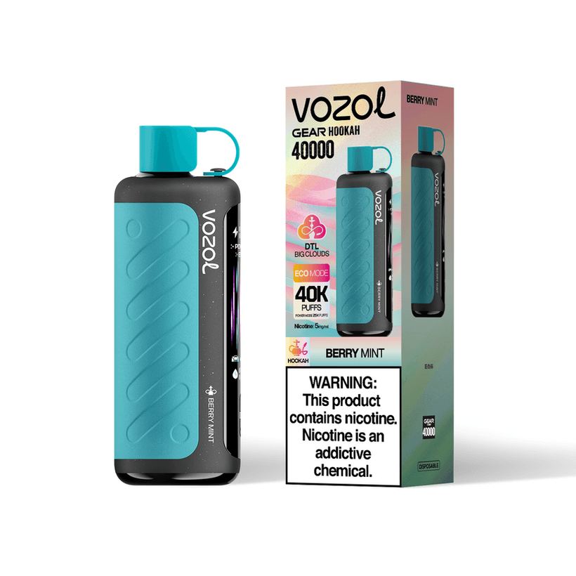 Vozol Gear Hookah 40000 40K Caladas Compra al por mayor DTL Modo Dual Vape Desechable Recargable Almacén Europa 7 Vozol Gear Hookah 40000 Puffs