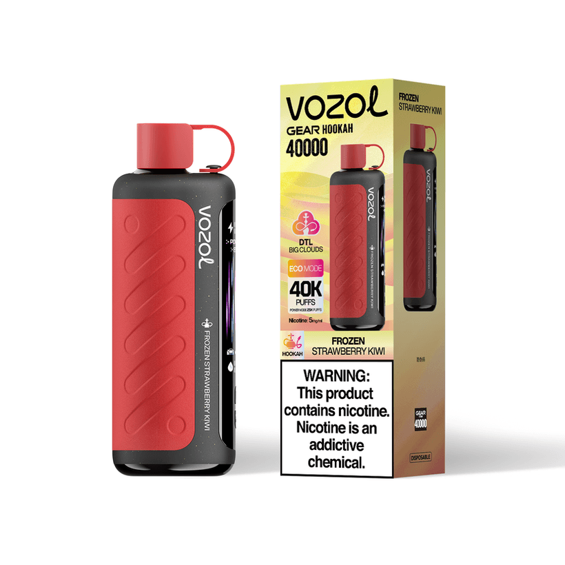 Vozol Gear Hookah 40000 40K Caladas Compra al por mayor DTL Modo Dual Vape Desechable Recargable Almacén Europa 2 Vozol Gear Hookah 40000 Puffs