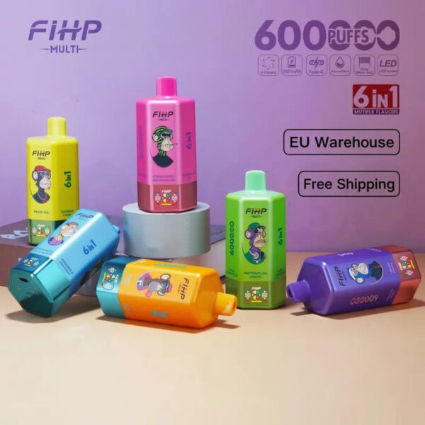 FIHP 600K MULTI 600000 Puffs